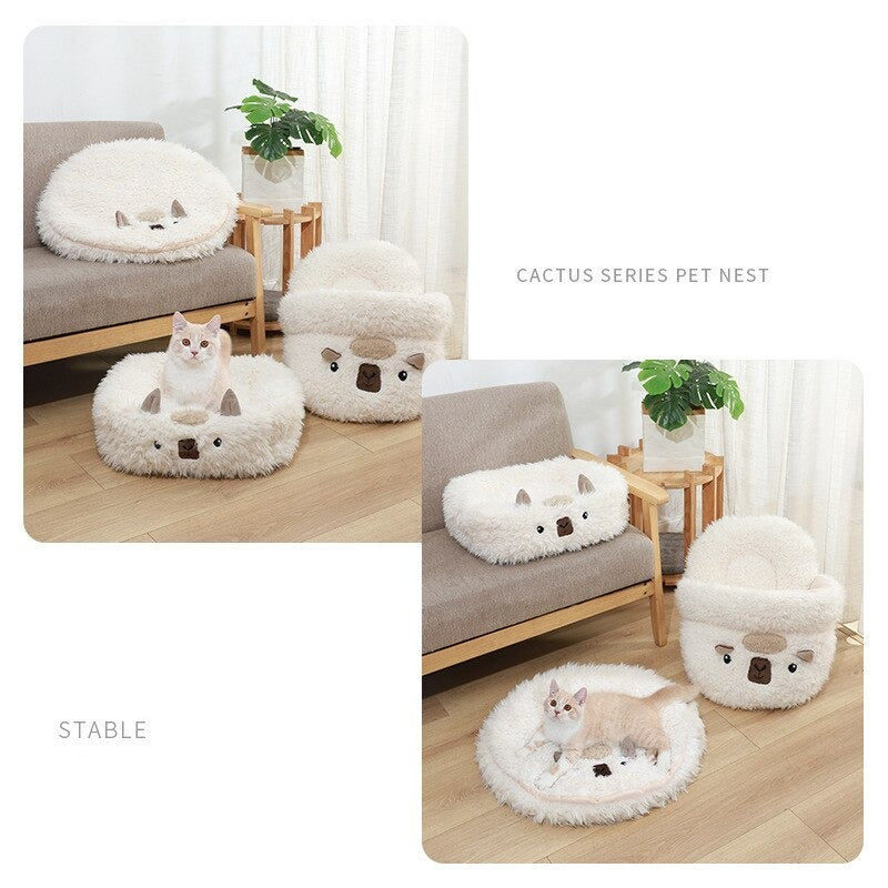 Alpaca Shaped Pet Bed