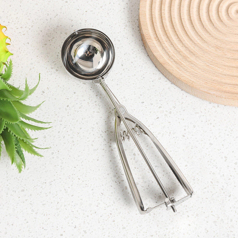 Casual Solid Color Stainless Steel Spoon