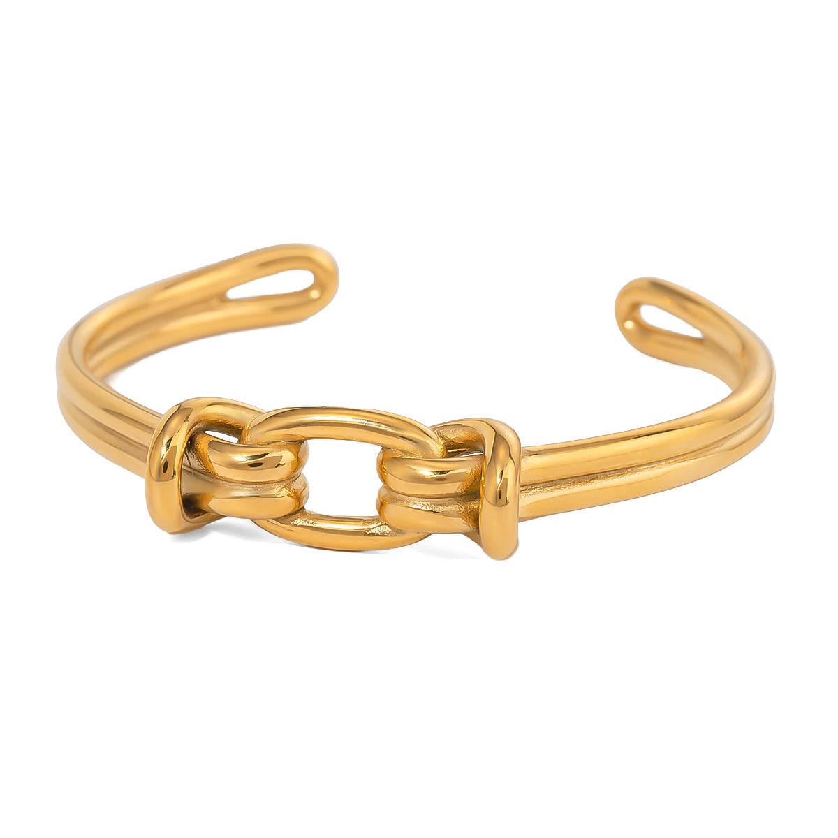 Jie Ding Stainless Steel Pearl Necklace Accessories Stacking Bracelet Flower Titanium Steel Ring