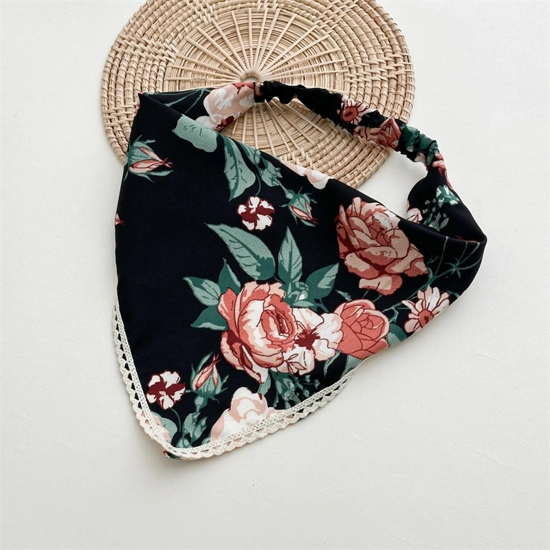 Women's Minimalist Geometric Cloth Bandanas