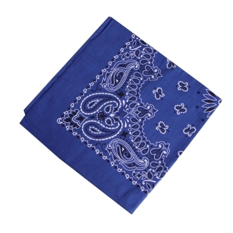 Unisex Retro Ethnic Style Flower Cotton Patchwork Bandanas