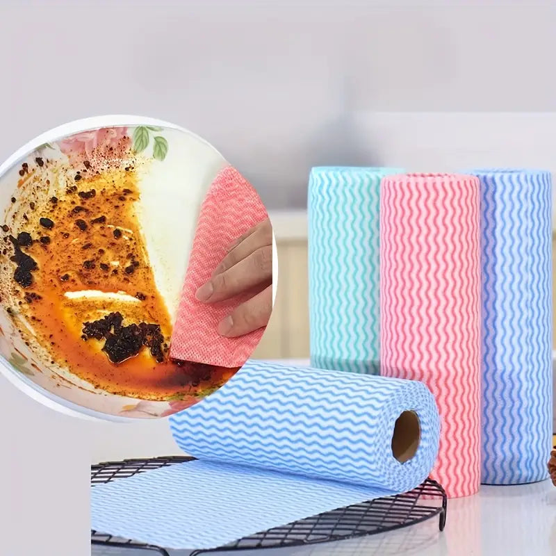 Non Woven Disposable Kitchen Dish Cloth Rags