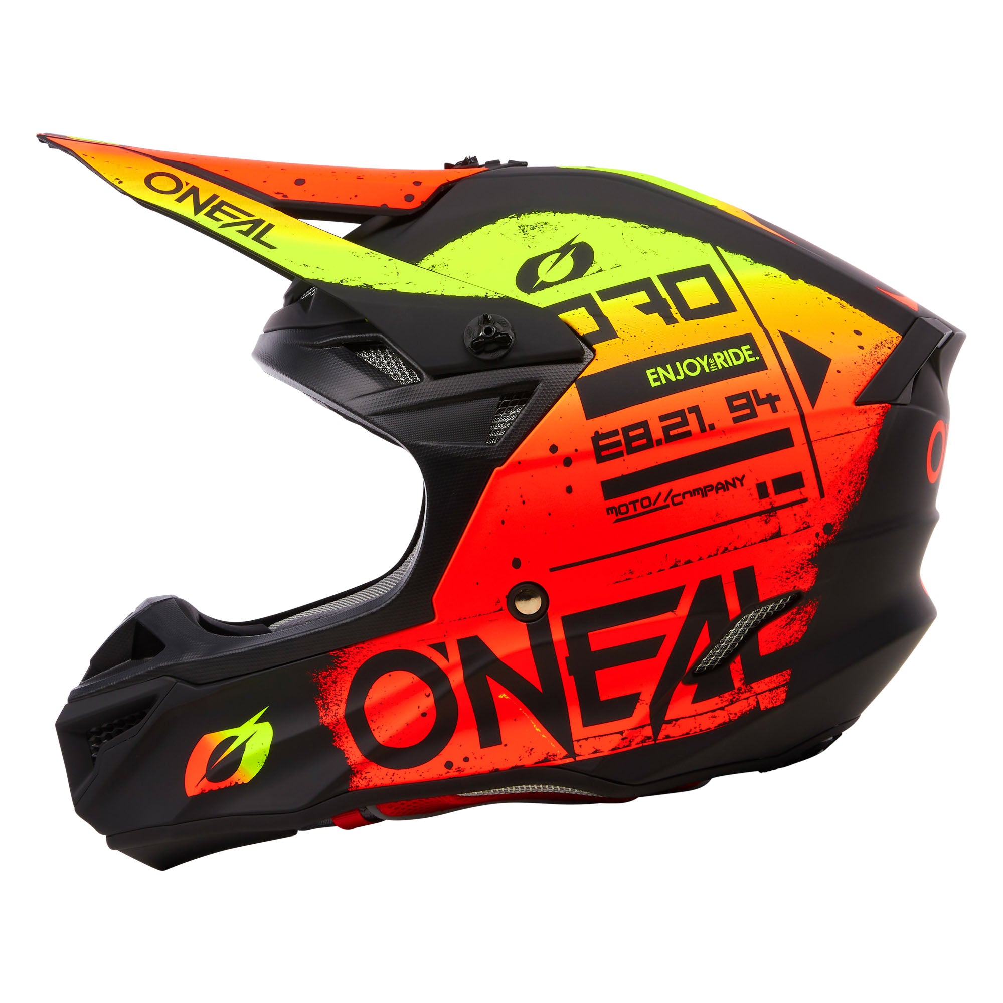 5 SRS Scarz V.24 Helmet Black/Red