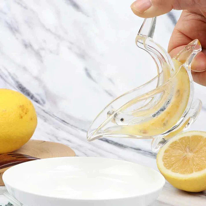 Acrylic Manual Bird Lemon Slice Squeezer