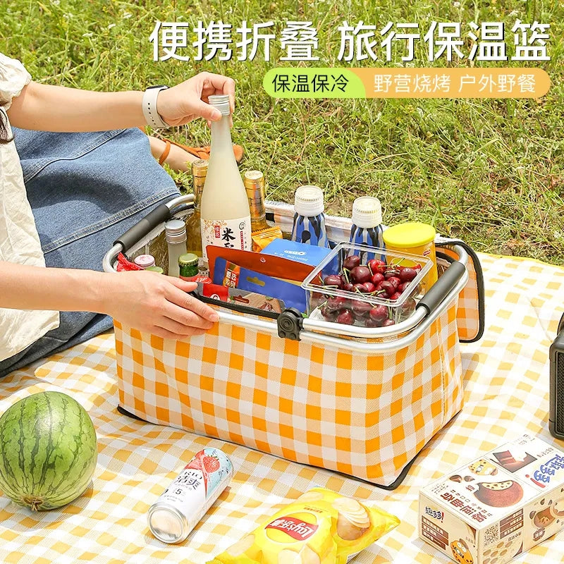 INSULATED PICNIC BASKET