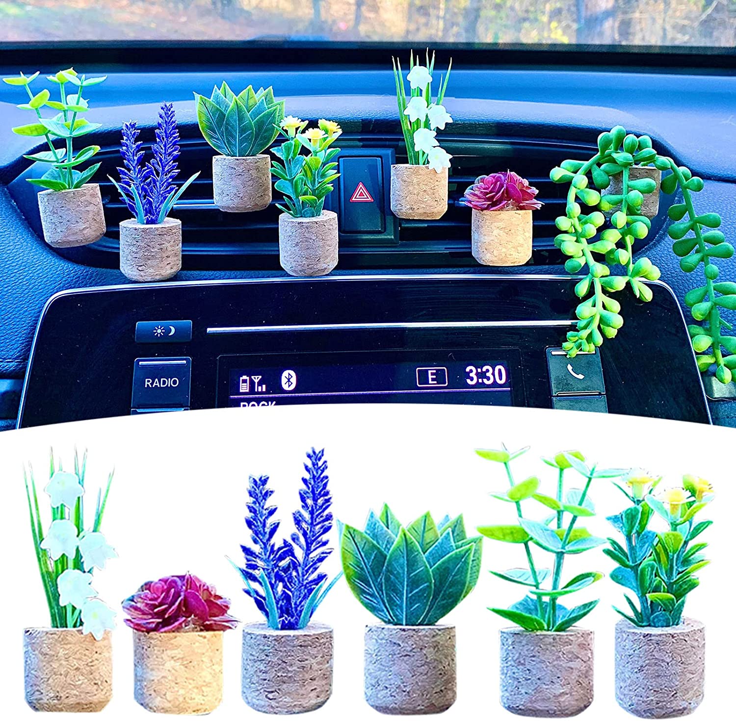 🎉 Limited Promotion 🎉 3D Plants Shape Car Perfume Clip