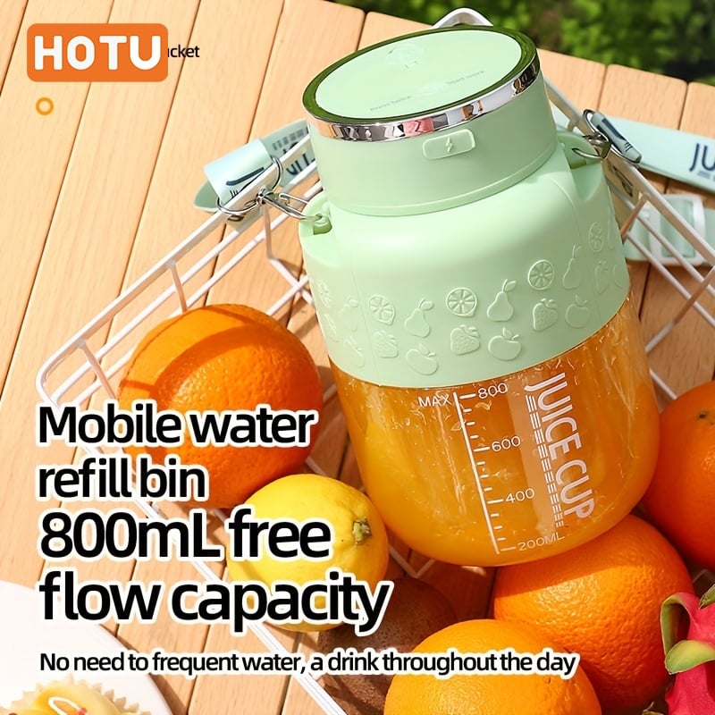 800ml Portable Wireless Automatic Mini Juicer Cup