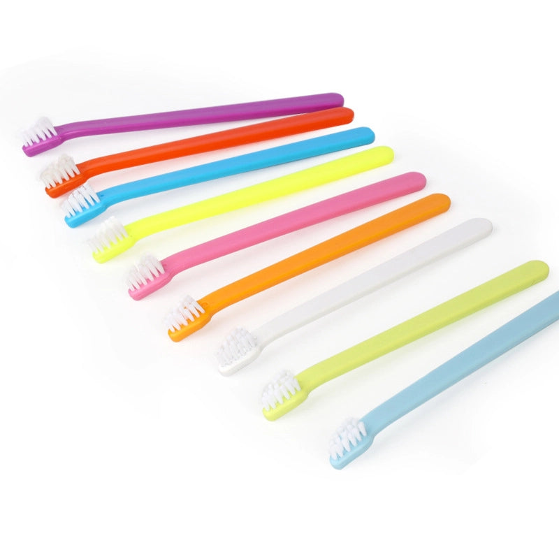 Pet Toothbrush Single Head Cat Toothbrush Cat Oral Cleaning Toothbrush Dog Care Dog Toothbrush Pet Supplies