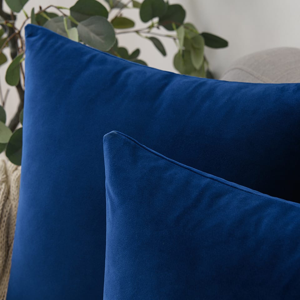 Navy-Cushion Covers Pack of Two