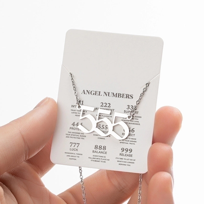 Fashion Number 201 Stainless Steel 18K Gold Plated Plating Stainless Steel Necklaces