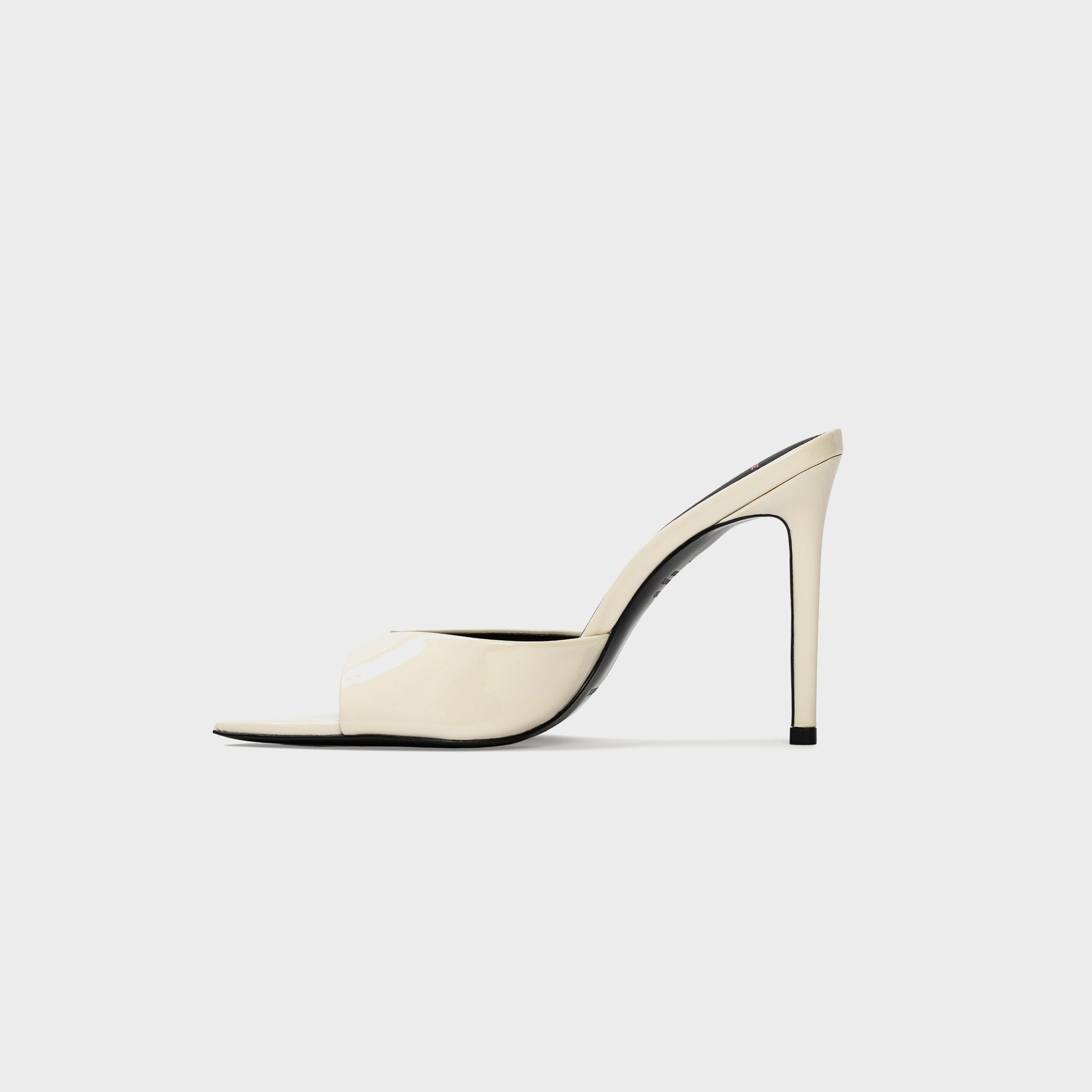 Black Suede Studio Brea 100 Patent Leather - Coconut
