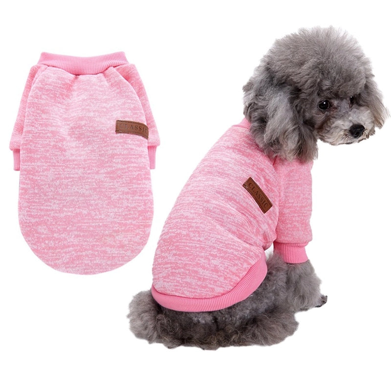 Casual Warm Starling Schnauzer Cat Small Dog Puppy Internet Celebrity Comfortable Fleece Autumn And Winter Clothes Hair-free Cat And Dog Clothes