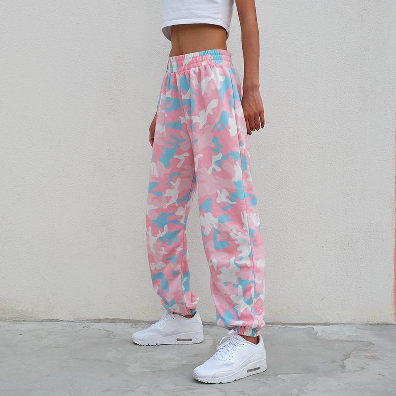 Pink Bubble Gum Camouflage Pants