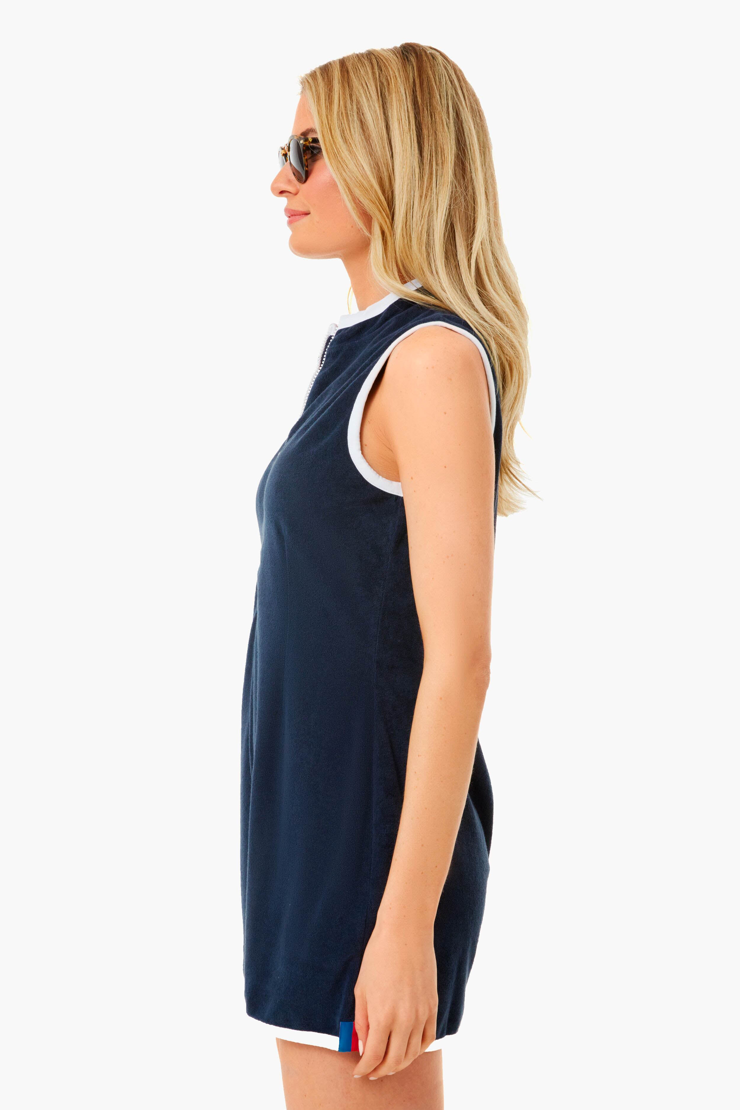The Navy Serena Romper