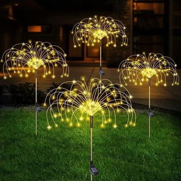 🔥LAST DAY 49% OFF🎁Waterproof  Solar Garden Fireworks Lamp