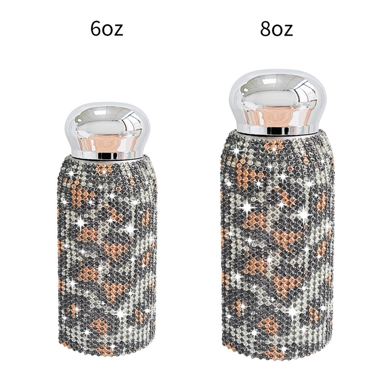 Elegant Solid Color Leopard 201 Stainless Steel 304 Stainless Steel Water Bottles 1 Piece
