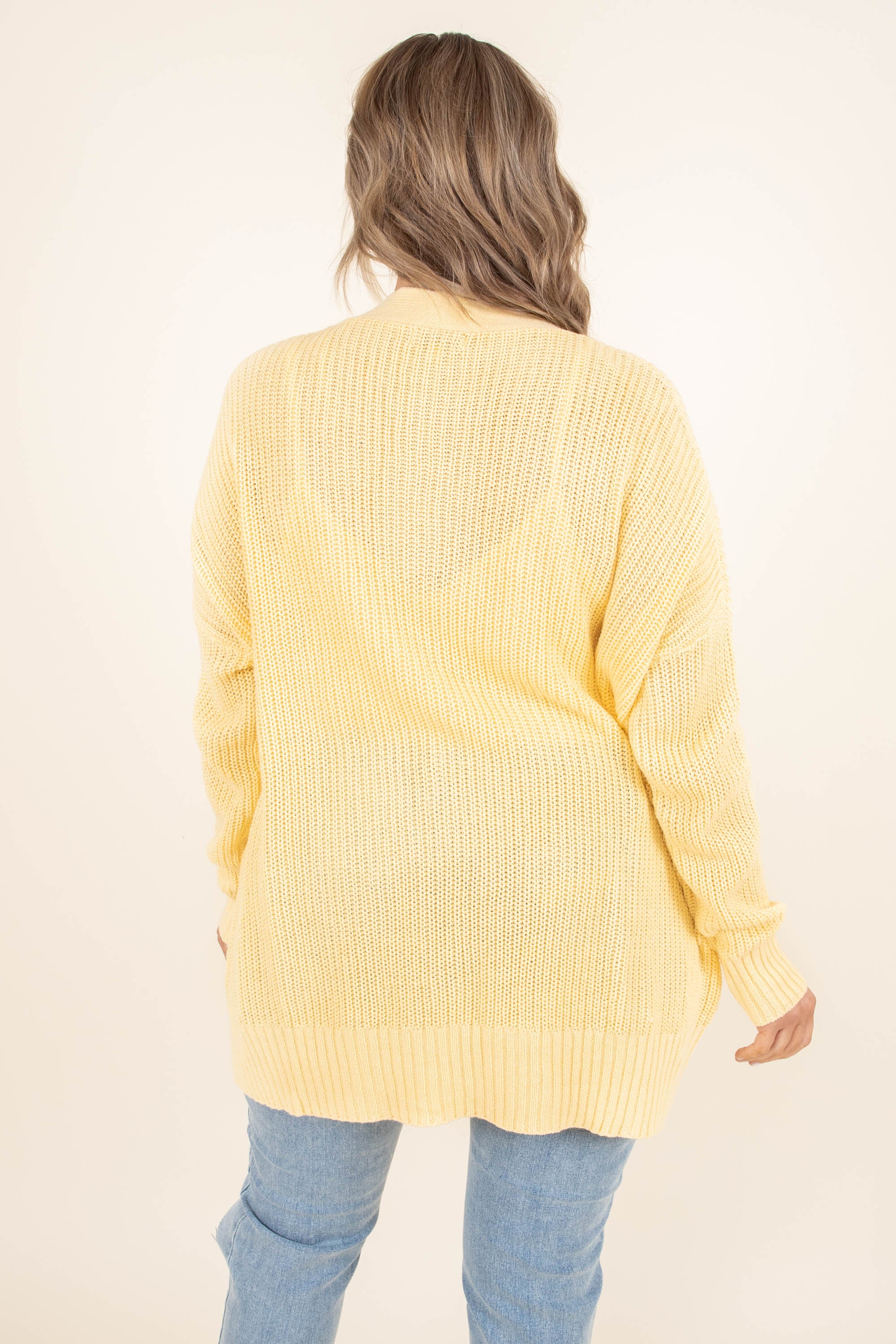 Brighter Than The Moon Cardigan. Golden Straw