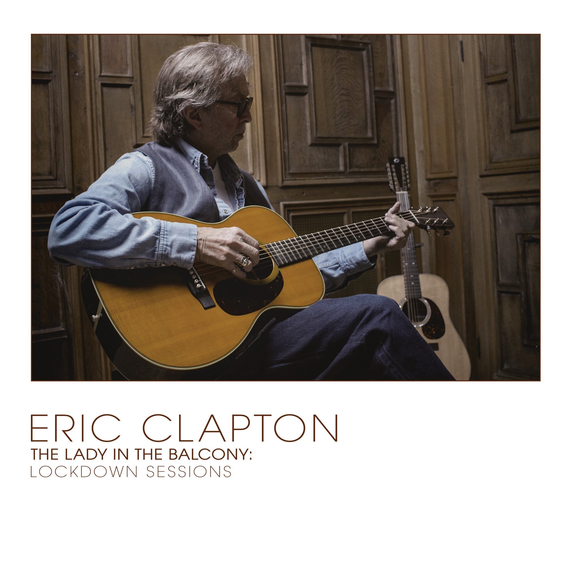 Eric Clapton - The Lady In The Balcony Lockdown Sessions Exclusive Limited Edition Clear Vinyl LP Record