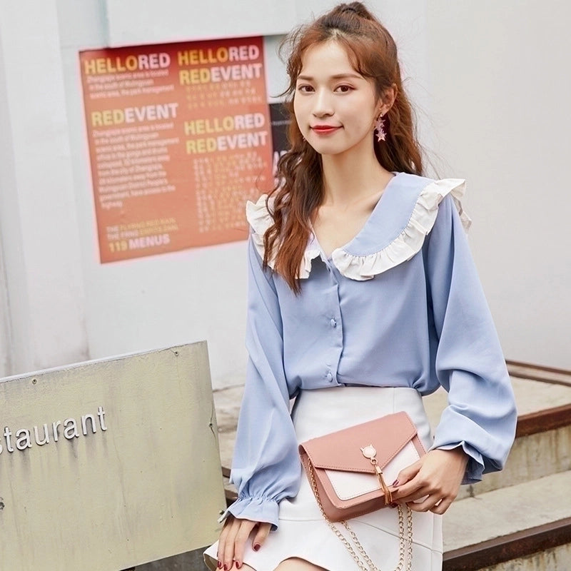 Women's Small All Seasons Pu Leather Classic Style Shoulder Bag