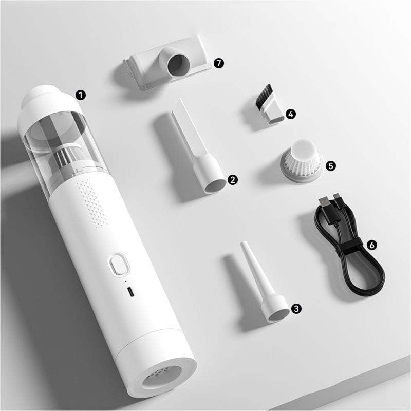 💥Promotion - 49% discount💥Portable Cordless Car Vacuum with High Suction Power