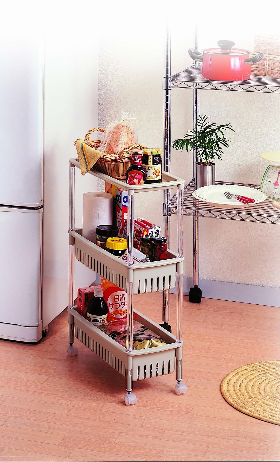 Multi-function Trolley Storage Organizer(SA2405-52)