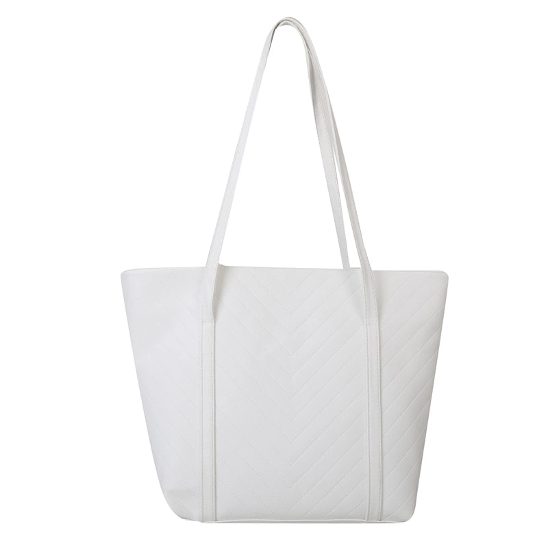 Women's All Seasons Pu Leather Basic Shoulder Bag