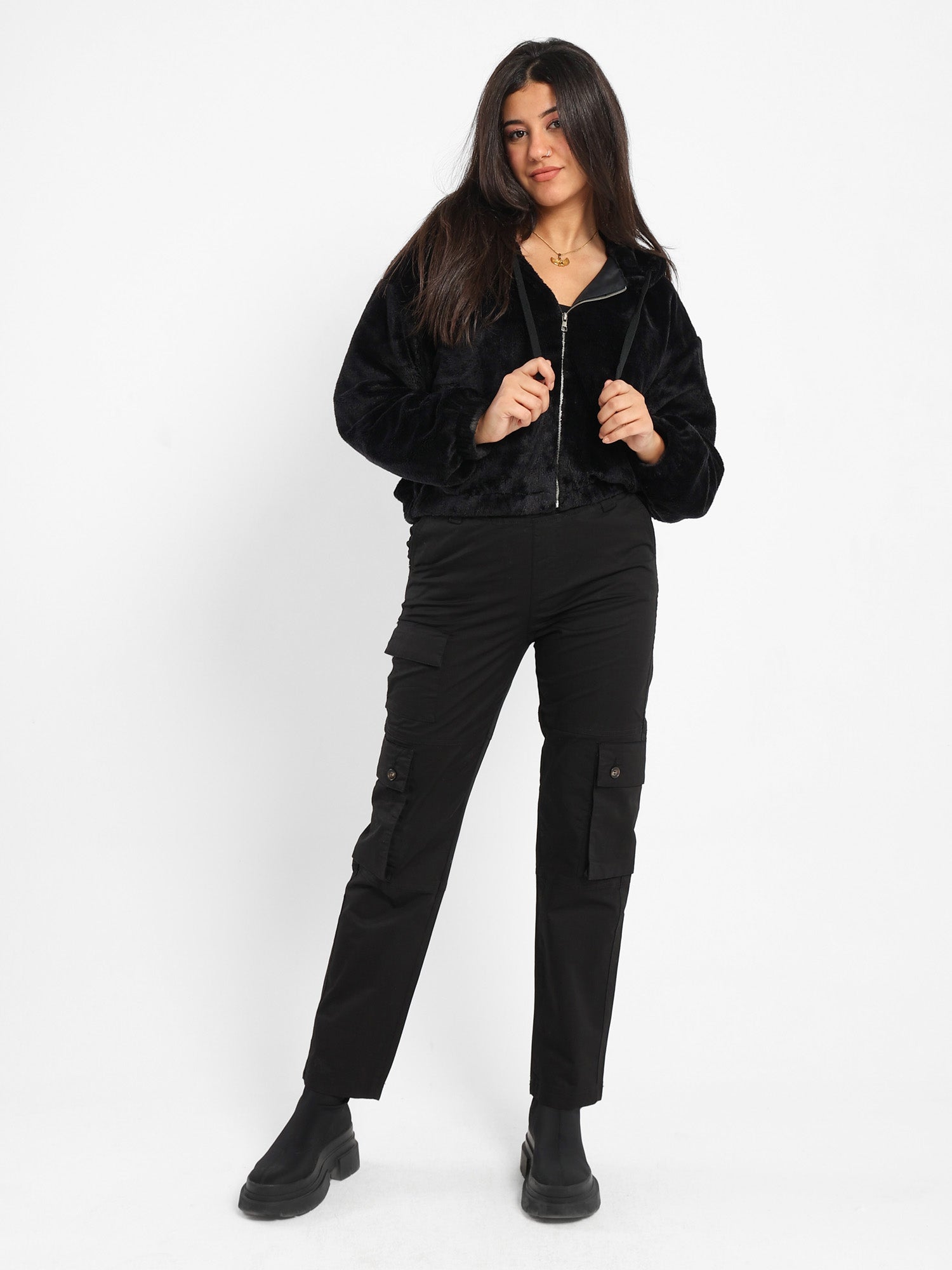 Cargo Pants with Cord