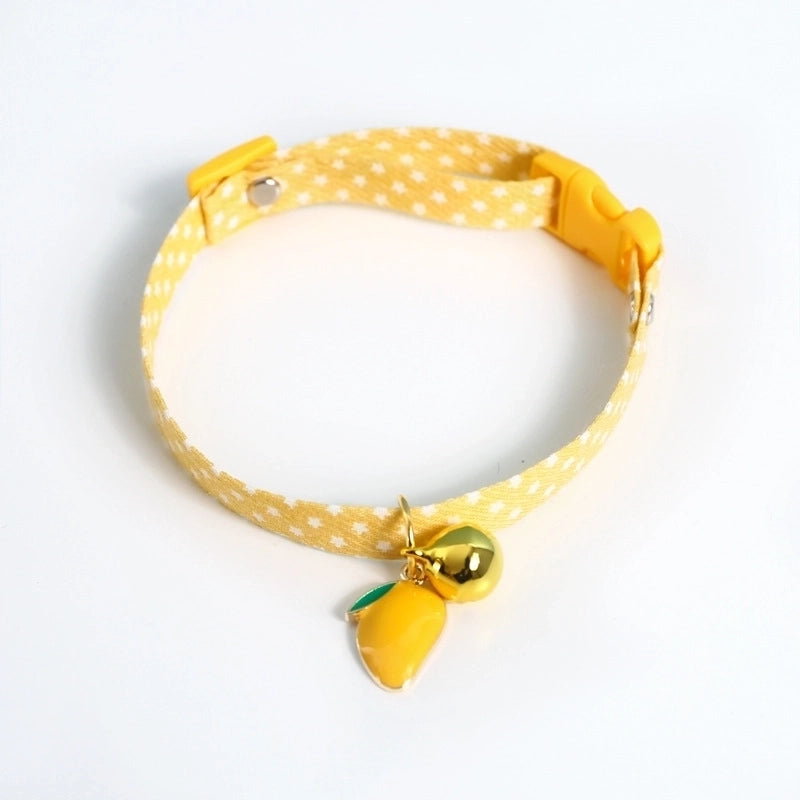 Pet Supplies Candy Color Avocado Pendant Cat Dog Collar