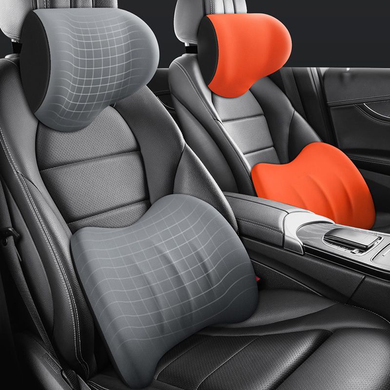 馃敟Hot sale鉁?Ergonomic Car Seat Headrest & Lumbar Cushion