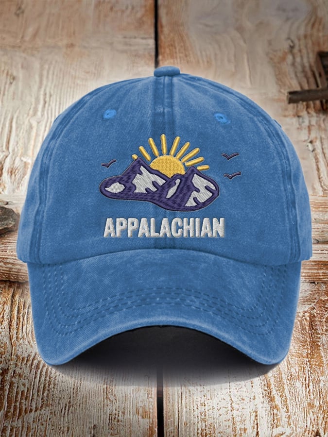 Unisex Distressed Washed Cotton Appalachia Strong Hot Spot Hat