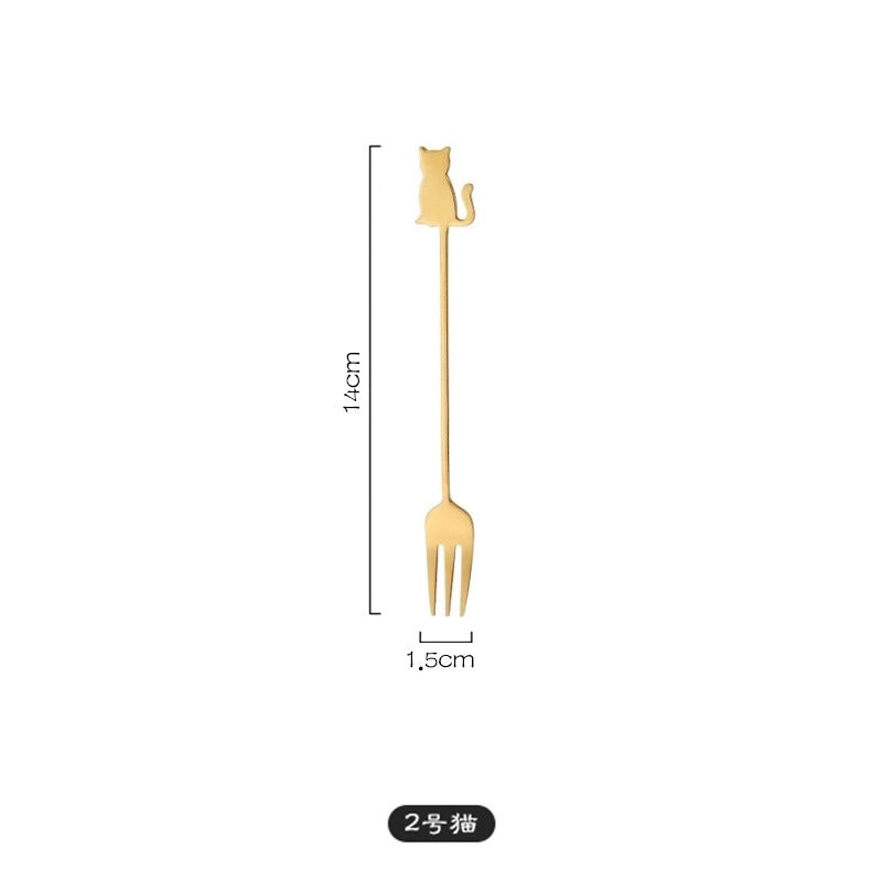 Cartoon Stainless Steel Tableware 1 Piece