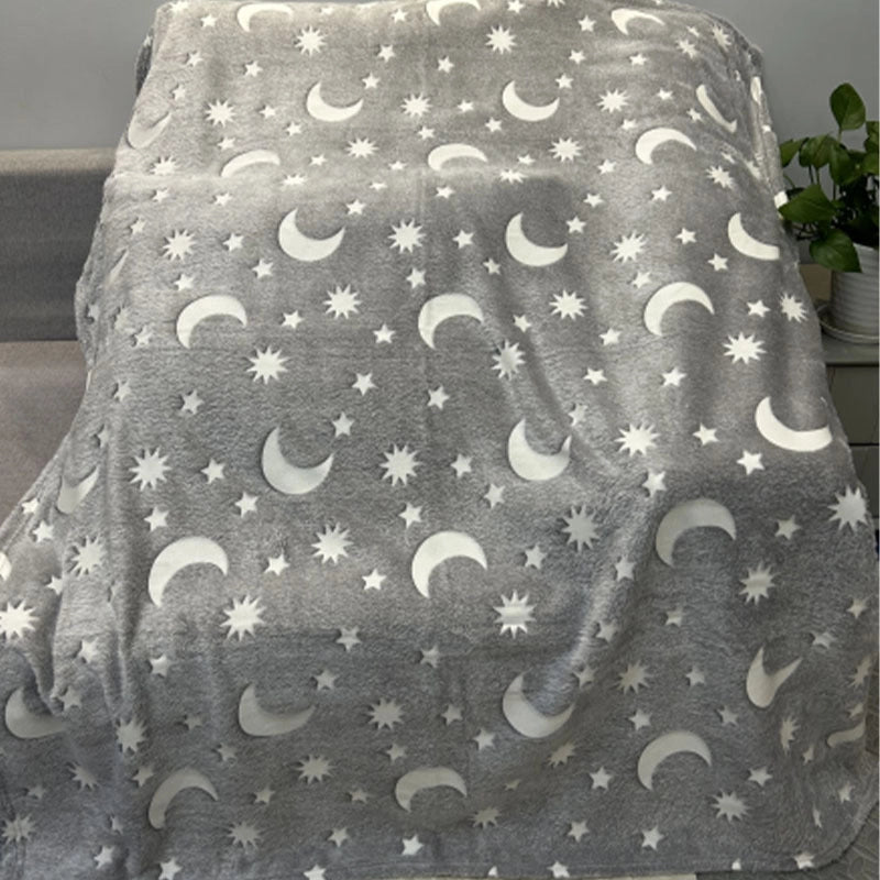 Vacation Solid Color Polyester Velvet Blanket