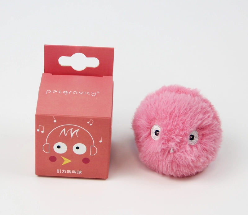 Minimalist ABS Silica Gel Solid Color Pet Toys