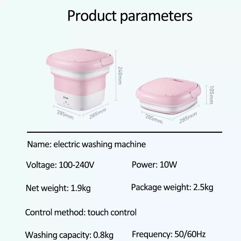 Electric Foldable Washing Machine