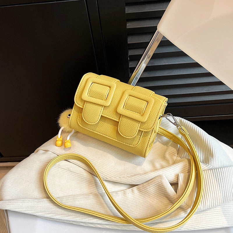 Women's Spring&summer Pu Leather Vacation Shoulder Bag