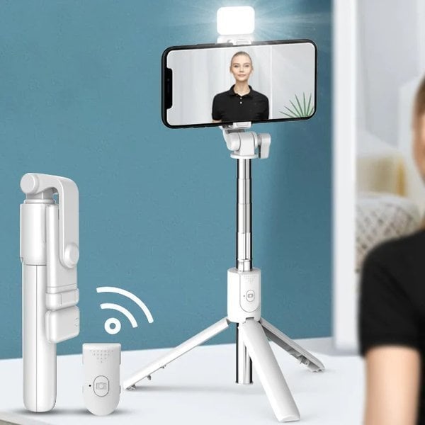 2022 New 6 In 1 Wireless Bluetooth Selfie Stick (🔥BUY 2 SAVE 5%OFF & FREE SHIPPING)