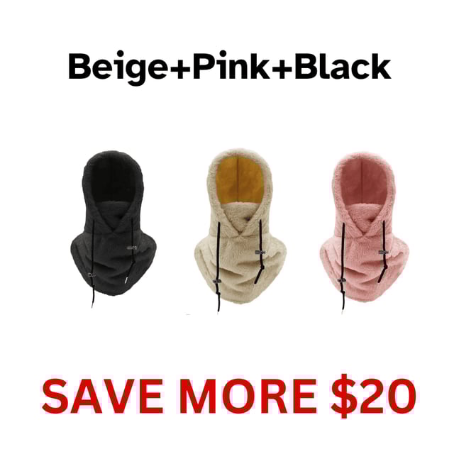 🔥🔥Double-sided Arctic Velvet Hood High Polar Ski Mask🔥🔥
