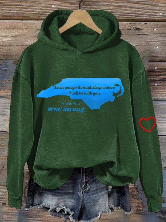 Women's North Carolina Wnc Strong Hoodie