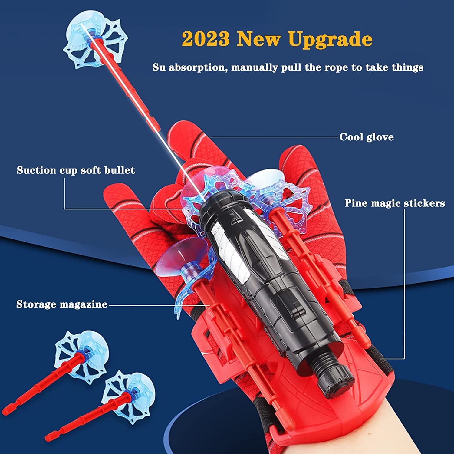 🔥LAST DAY 49% OFF 🔥 Spider Web Launcher Toy
