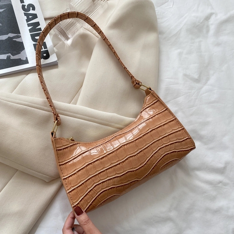 Women's Small Pu Leather Fashion Underarm Bag