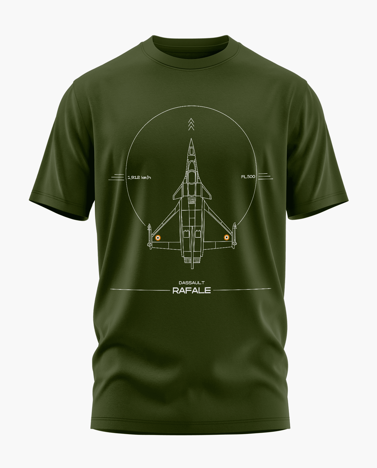 Dassault Rafale Blueprint T-Shirt