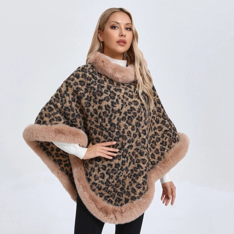 Women's Streetwear Leopard Polyester Shawl