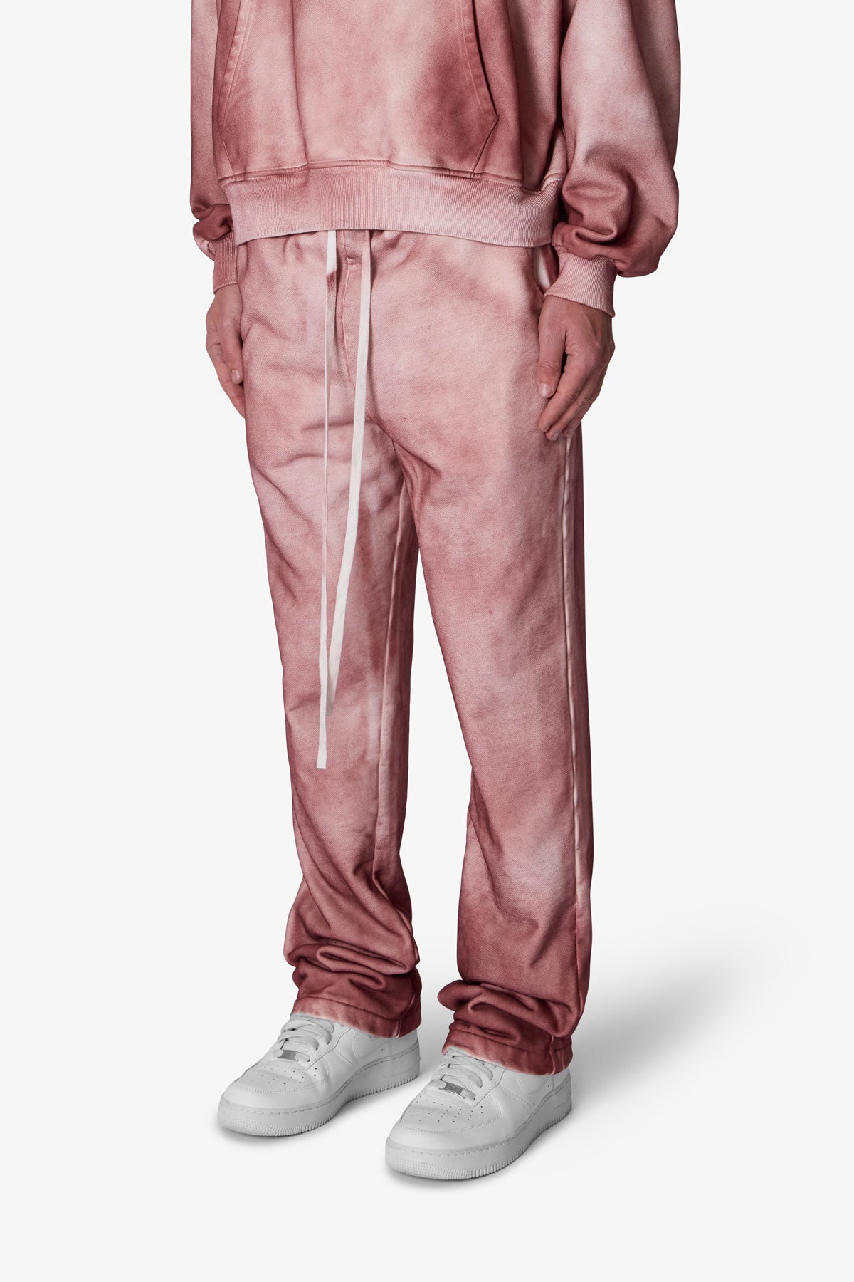 Optic Graded Sweatpants - Red