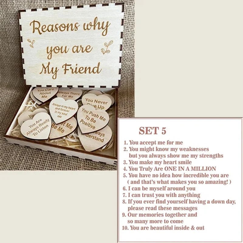 Reasons Why You Are My Friend Friendship Gift