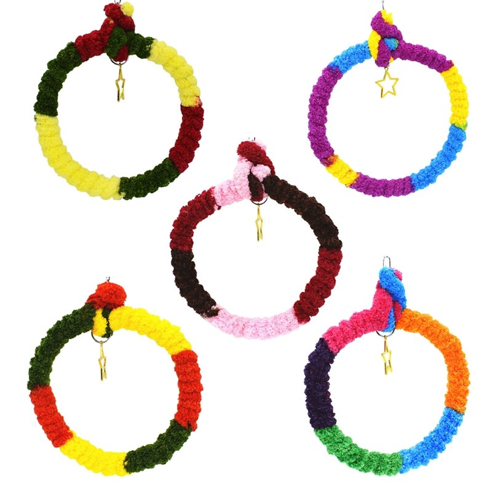 Parrot Rope Swing Standing Bar