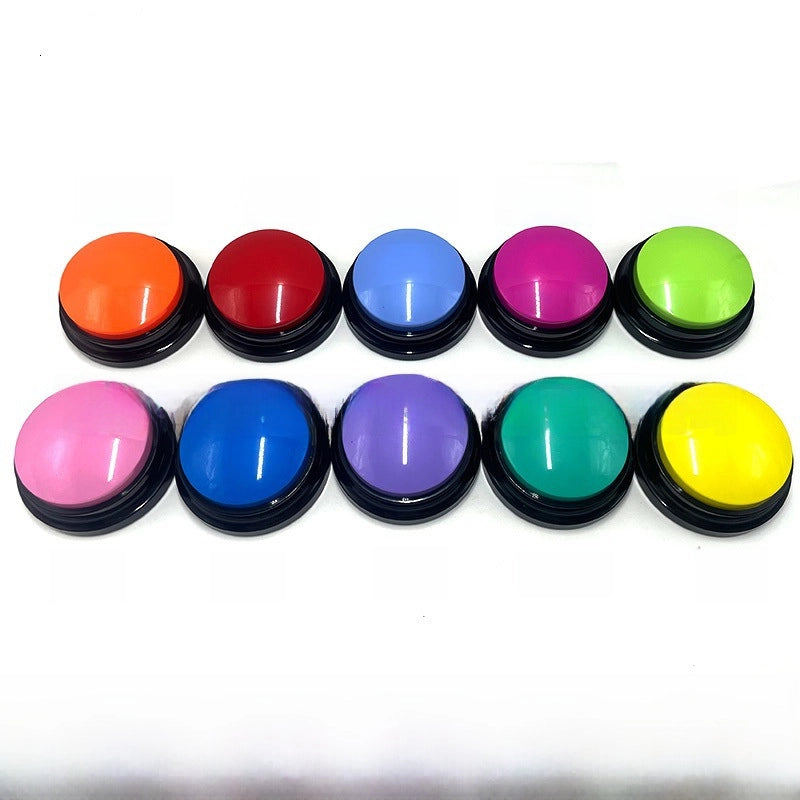 Dog Button Training Button Recording Sounder Voice Squeeze Box Dog Voice Box Pet Communication Button