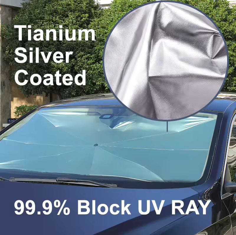 CAR WINDSHIELD SUN SHADE UMBRELLA
