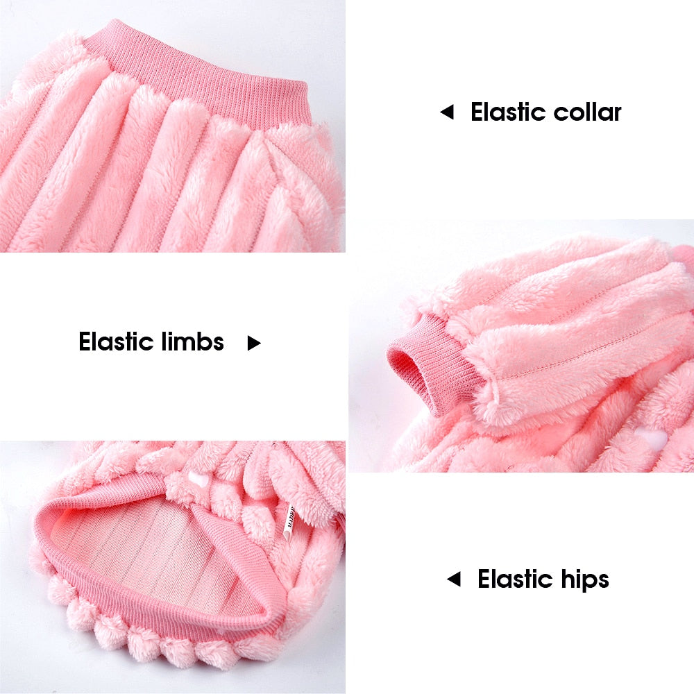 Cute Soft Dog Cat Clothes