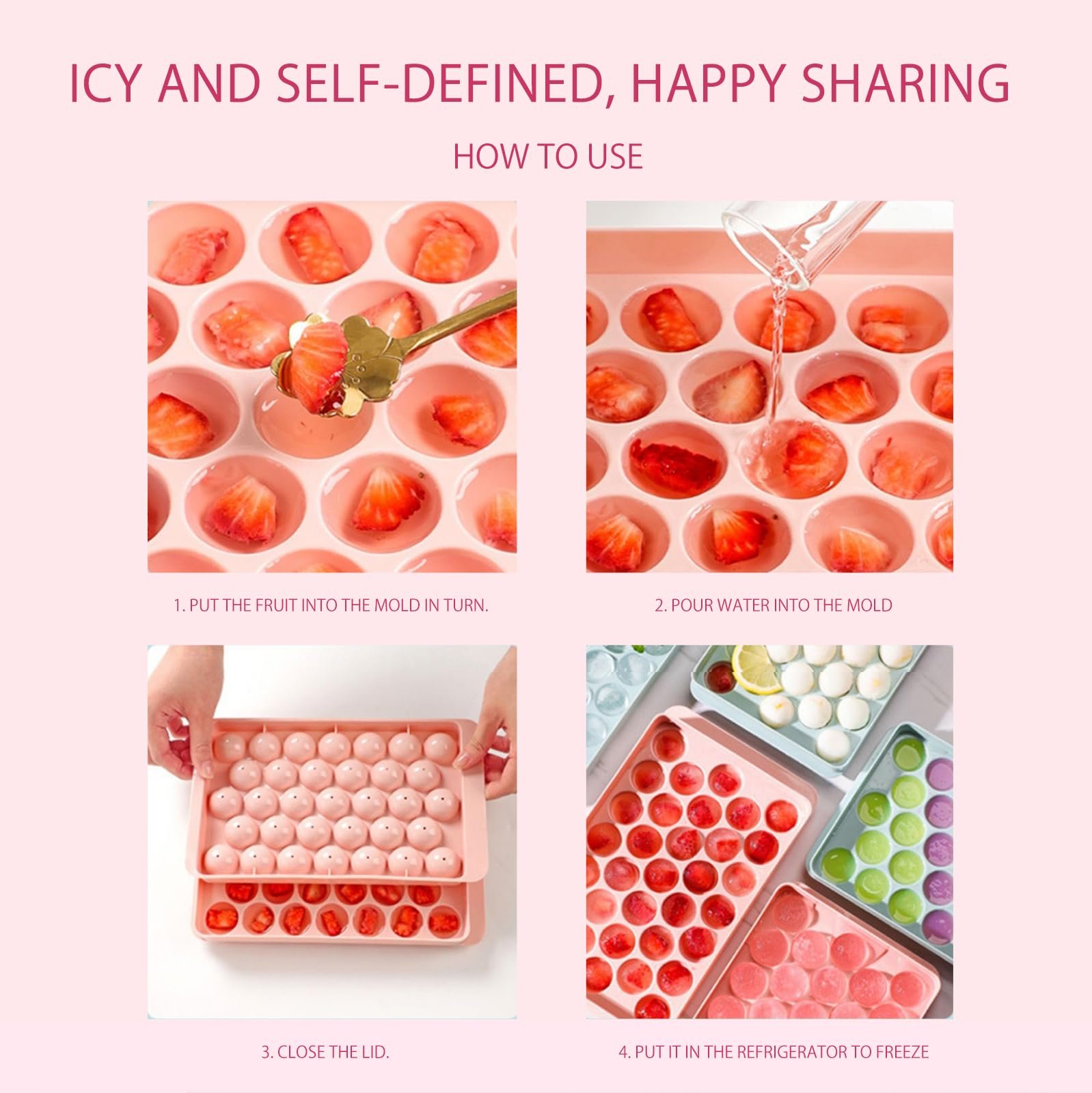 ✨BIG SALE-BUY 2 SAVE 20%🧊Round ice cube tray ice puck machine mold