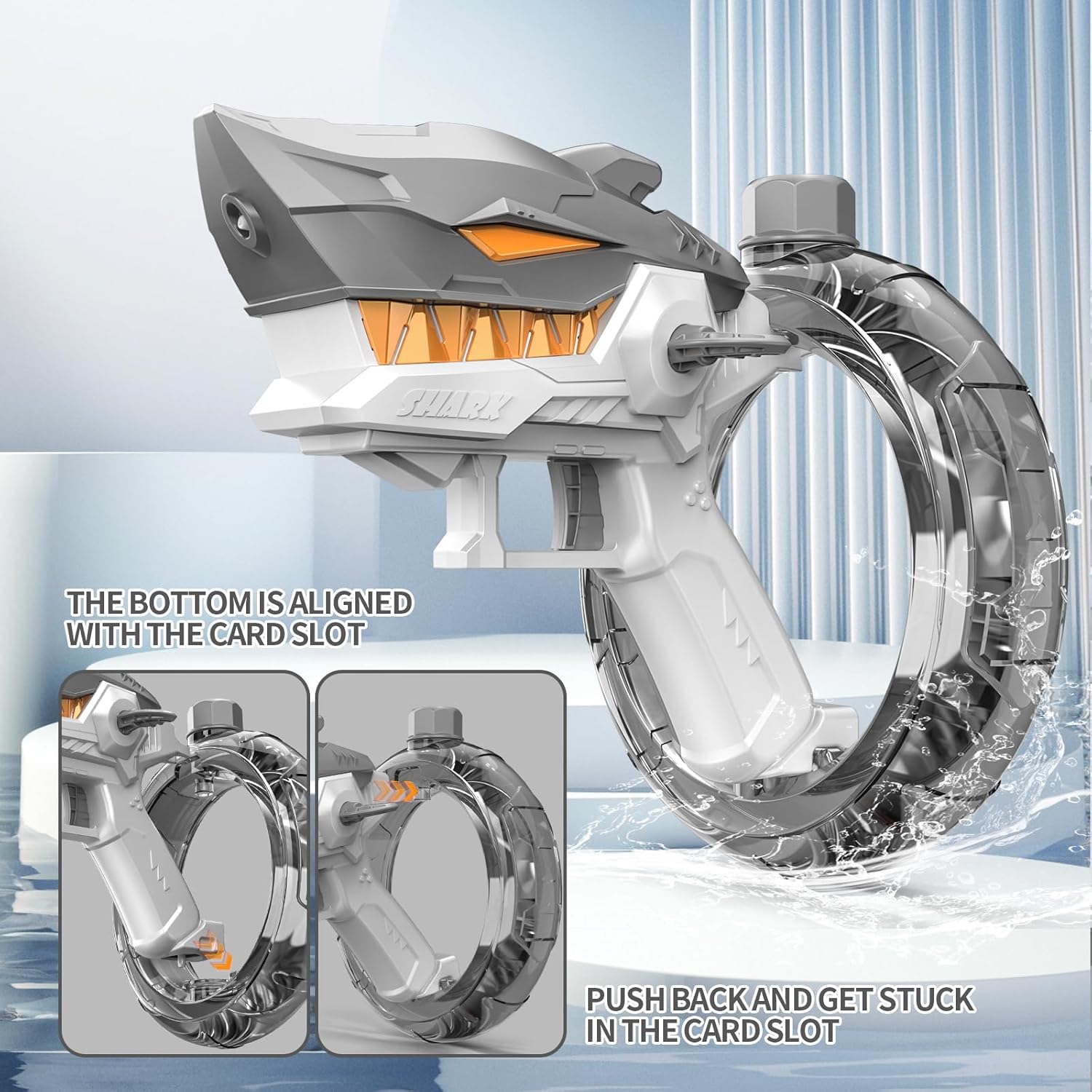 Electric Shark Water Gun